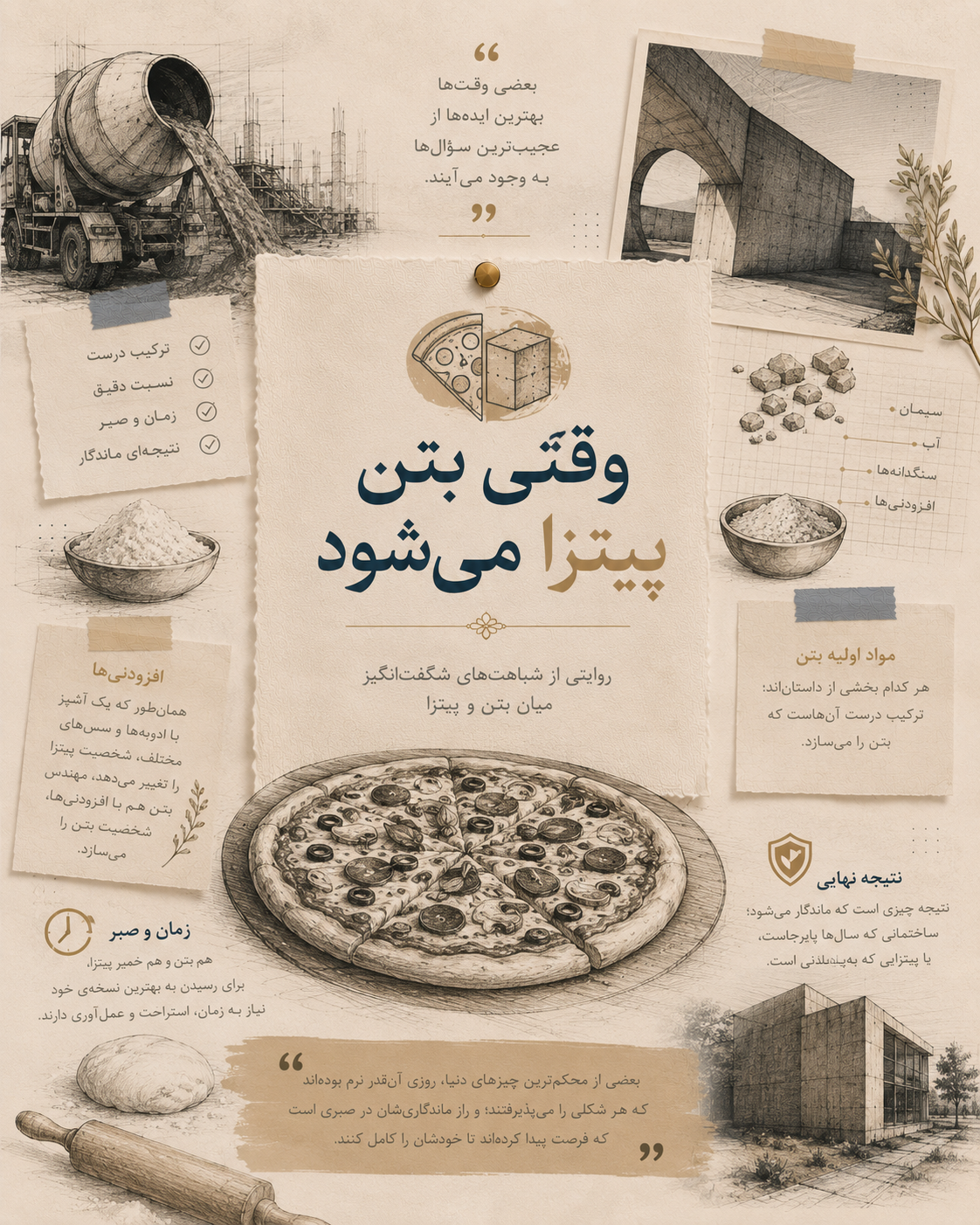 بتن اگه غذا بود ...